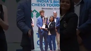 TATA Steel Chess: Women&rsquo;s Rapid Champion Bristy Mukherjee Receives Magnus Carlsen&rsquo;s Blessing