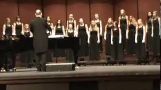 Advanced Womens Chorus ~ Stopping by the Woods on a Snowy Evening, District Choral Festival 2014
