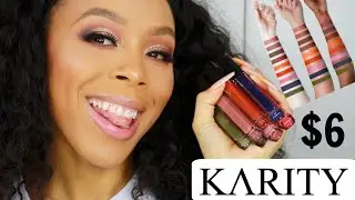 NEW Karity Liquid Lipstick | Swatches + Review