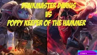 TOP DARIUS VS POPPY - League Of Legends Full Ranked Commentary