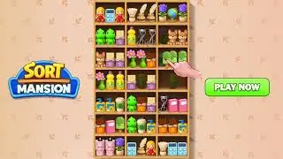 Sort Mansion : Mindful Match l Declutter your mind by sorting forgotten spaces. Restore the mansion
