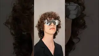 Fake view glasses at Prada Spring 2025 collection #fashion #prada #fashiontrends