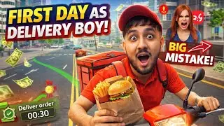 “I Became a Delivery Partner in This Game 🚚 | Delivery Simulator Gameplay”