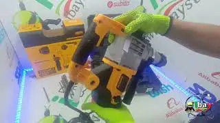 Trapano Scalpellatore martello demolitore 1680W 6Kg di pura potenza n970min.Punte in omaggio
