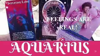 AQUARIUS ♒💖A CRYSTAL CLEAR NEW CONNECTION😲THESE FEELINGS ARE REAL🤯AQUARIUS LOVE TAROT 💝#aquarius