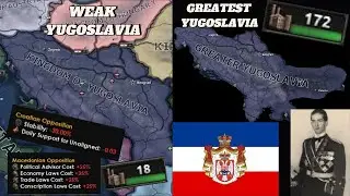 I created the STRONGEST AND GREATEST Yugoslavia in hoi4!