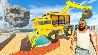 Scarry Moon против Jcb House &mdash; индийские мотоциклы вождение 3D