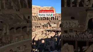 Colosseum #rome #colosseum #gladiator #italy #venice #milan #florence #napoli #travel #travelvlog