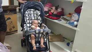 Star and Daisy baby stroller unboxing and assembling...😍 