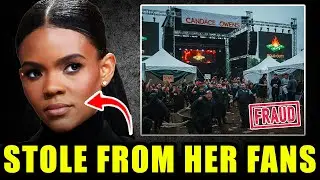Candace Owens CAUGHT Defrauding Her OWN Fans in Live Tour Scam