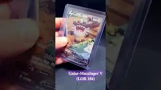 Galar-Mauzinger V (LOR 184) #pokemon #pok&eacute;mon #obsidian #display