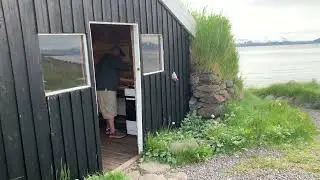 Breakfast in Saud&aacute;rkr&oacute;kur, Iceland