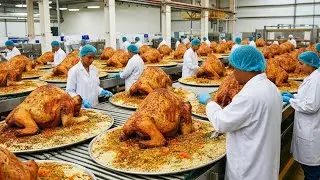 How Giant Camel Biryani is Made - Inside the High Tech Production of Premium Canned Camel Biryani