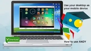 Как использовать эмулятор Android (ANDY)