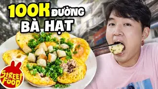 Bánh Căn Trứng Non Chiên Tóp Mỡ Giòn Rụm | 100k Ăn Sập Đường Bà Hạt | ĂN HÀNG 100K