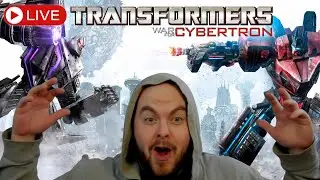 LIVE - FIRST PLAY! - Transformers War for Cybertron - First Playthrough Episode 1