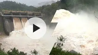 Dangerous kerala dam | kerala flood| Idukki dam |flood time| Idukki dam opens|kallarukutty dam