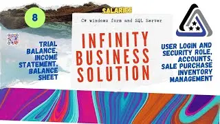 Infinity Business Solution 8 Generatie Salaries, Employees Monthly Salaries