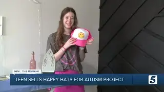 Franklin 14-year-old makes 'Happy Hats' benefitting the Global Autism Project