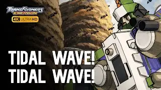 Tidal Wave Invades Desert City || Transformers: Energon