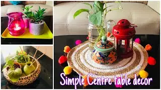 Centre table decoration ideas|coffee table decorating ideas