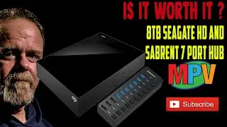 Is It Worth It - Seagate Desktop 8TB Hard Drive & Sabrent USB 3.0 Hub from Amazon Prime Day
