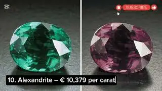 Most expensive & rarest Gemstones In the World. 