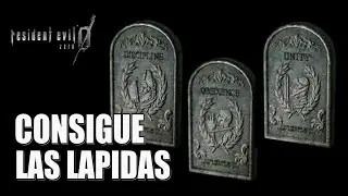 Resident Evil 0 HD Como Conseguir las 3 Lapidas