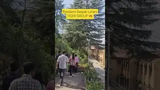 President Deepak Lohani TIGER GROUP 🐅 🙏💐 #trending #aashishjoshi #rahulsinghdhami #ssjuniversity