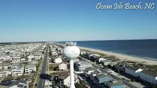 Ocean Isle Beach, North Carolina : Aerial View : 2022