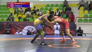 1/4 FS - 86 kg: F. BENFERDJALLA (ALG) v. B. TSHOSHA (COD)