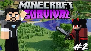 Minecraft Survial With Anna Episode - 2 | @AdheeraGamingg | Minecraft In Telugu | Rebel Gaming