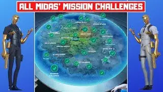 All Midas' Mission Week 10 Challenges Guide! - Fortnite Chapter 2 Season 2