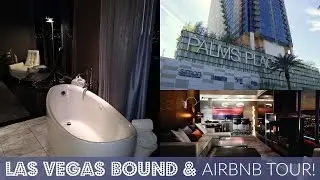 Las Vegas Bound & Airbnb Tour! - July 31, 2016 | fancyplusryan Vlog
