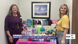 Beloit bank hosts annual School Supply Drive for local students