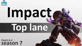 C9 Impact : Ryze vs Poppy | Top lane | NA LOL | Patch 6.24 | season7