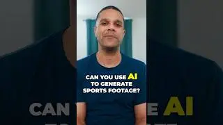 Can you use AI to generate sports footage?