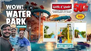 WOW Water Park Noida | Worlds of Wonder Noida Water Park | Best Rides & Attractions | Theme Park