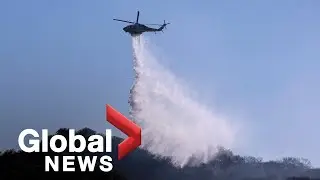 Wildfire smoke from the west spreads to US east coast