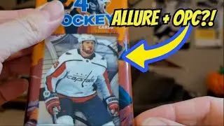 $1.25 Dollarama Hockey Card Pack Rip! 🏒 Allure + OPC Platinum HITS!