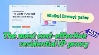 The most cost-effective residential IP proxy in 2023！#360proxy #ip #proxy#s5  #lowprice # 