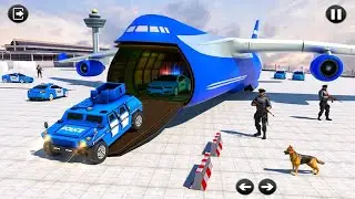 Police Car Transporter Truck Police Transport Game - Android Gameplay
