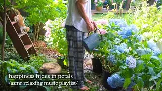 happiness hides in petals - /asmr relaxing music playlist/