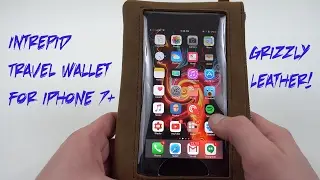 Most beautiful iPhone 7+ wallet case? Intrepid by Waterfield Designs