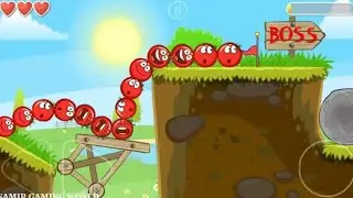 Red Ball 4 Hills Boss Vs Tomato Ball 