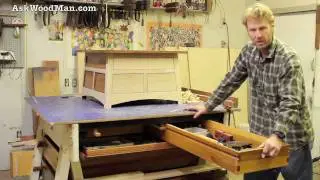 Ultimate Work Table  Simple To Make, Multi-Function • Woodworking Shop Tour (4 of 5)