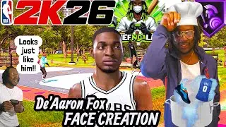 The Realest De'Aaron Fox NBA 2k26 Face Creation (Chef's Edition) 💪🏾🔥🔥