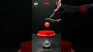 The Melting Point: Copper Ball Collides with Household Items