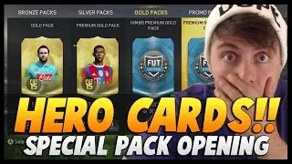 WHAT!! PURPLE HERO CARDS IN PACKS!! FIFA 15 PACK OPENING (FUT)