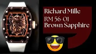 理查德米勒 Richard Mille RM 56-01 Brown Sapphire Tourbillon **BRAND NEW IN STOCK** 🤎 #shorts #wristwatch